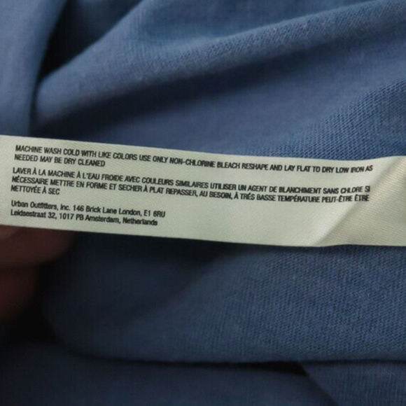 Daily Practice Anthropologie Size Small S Periwinkle Blue Purple Crew Scoop Neck - Picture 8 of 9